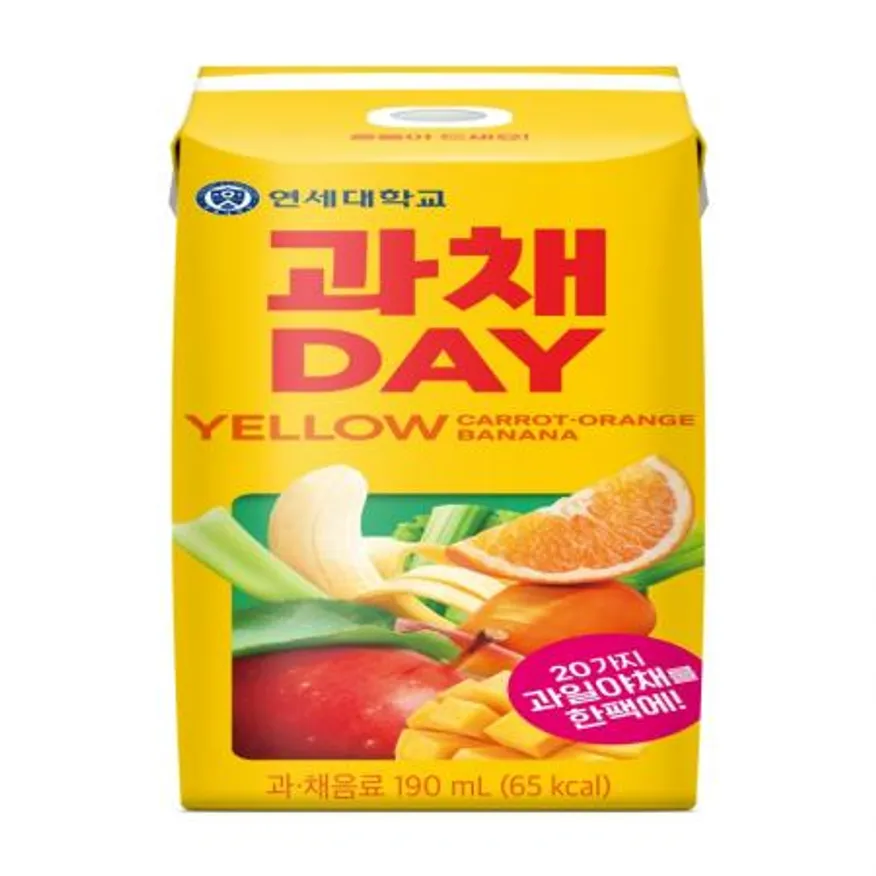 (16:30마감(D) 과채데이옐로우(연세유업/190ML)EA 이미지