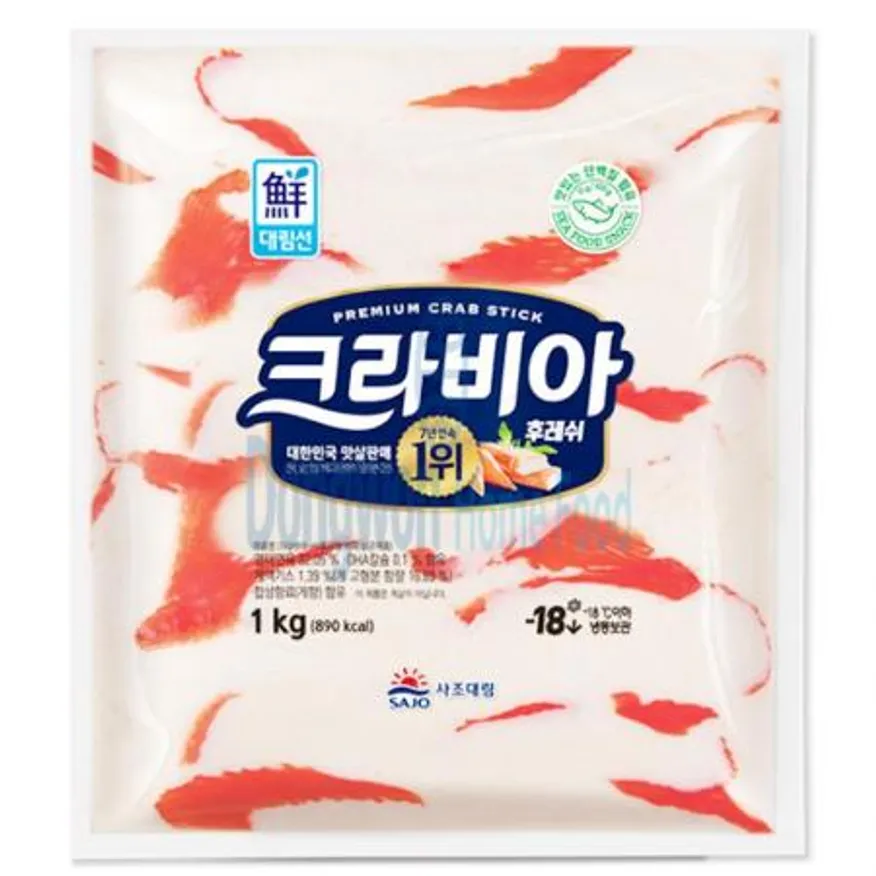 (16:30마감(D) 크라비아후레쉬S(명태연육:미국산/사조대림/냉동/1KG)EA 이미지