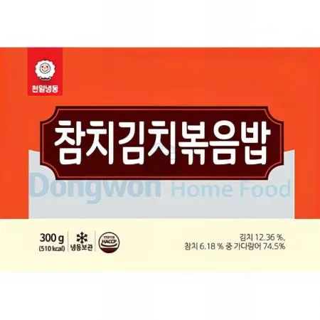 (16:30마감(D) 참치김치볶음밥(쌀:외국산/천일/300g)EA 이미지