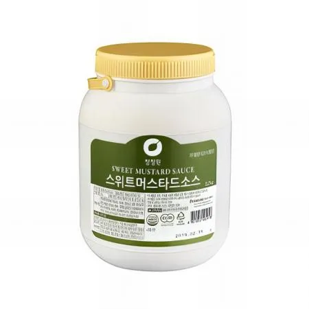 (16:30마감(D) 청정원머스타드소스(대상/3.2kg)EA 이미지