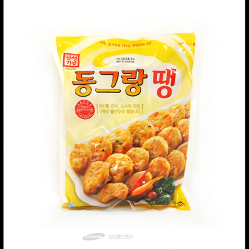 (16:30마감)동그랑땡(1KG(57~63EA)/PAC/계육:국산/한성기업/오징어:외국산) 이미지