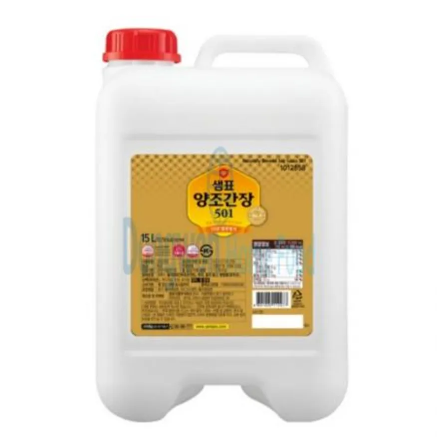 (16:30마감(D) 양조간장501(샘표/15L)EA 이미지