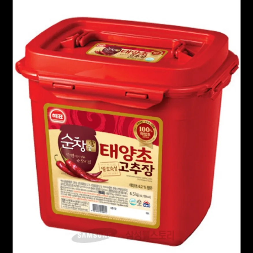 (16:30마감)순창궁태양초고추장(해표/6.5KG/EA/고춧가루:중국산) 이미지
