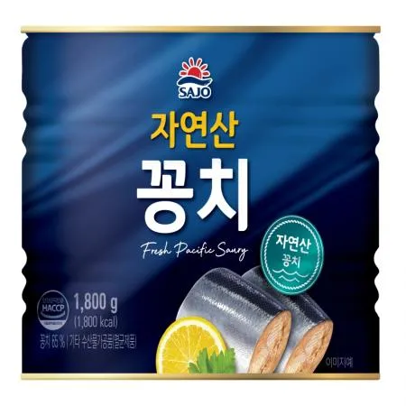 (16:30마감(D) 꽁치캔(사조대림/1.8kg)EA