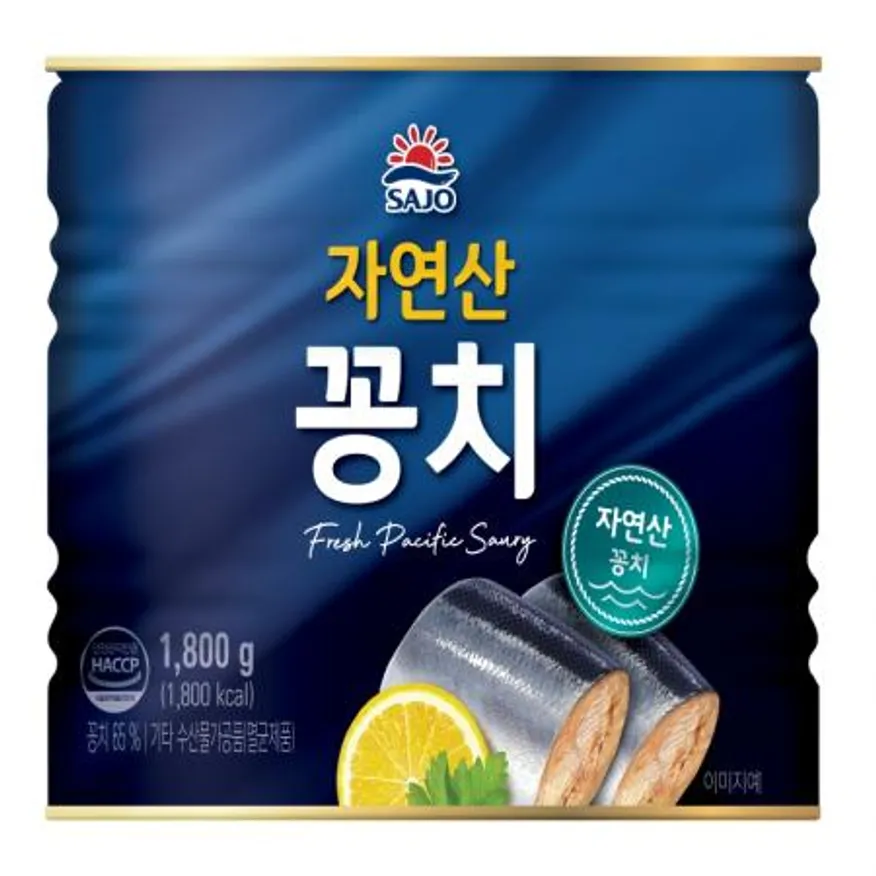 (16:30마감(D) 꽁치캔(사조대림/1.8kg)EA 이미지