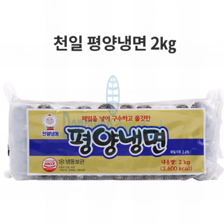 (16:30마감(D) 평양냉면(천일/냉동/일자면/2KG)EA 이미지