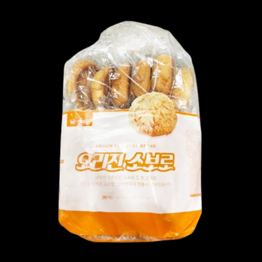 코스트코/신라명과 오리진소보로빵 45G x 20 이미지