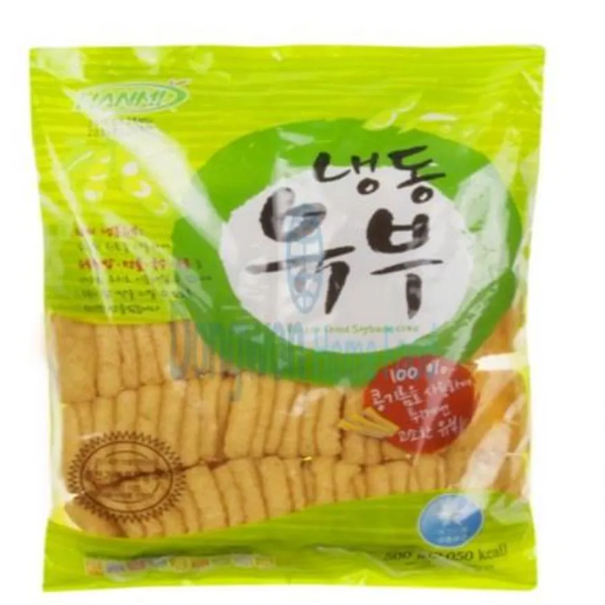 (16:30마감(D) 유부(대두:외국산/사각/냉동/한미/500g)EA 이미지