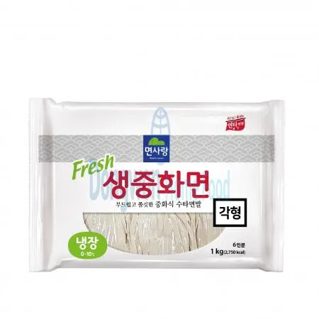 (16:30마감(D) 생중화면(면사랑/냉장/각형/1kg)EA