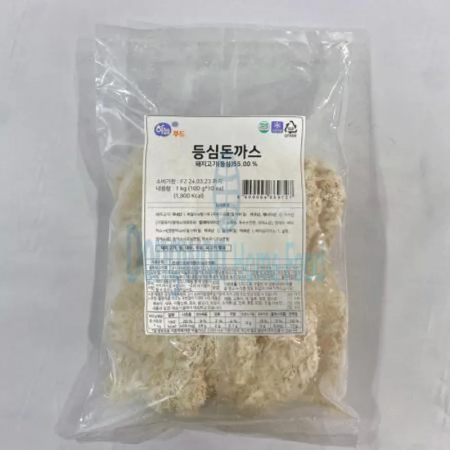 (16:30마감(D) 등심돈까스100(하늘푸드/돼지고기:국내산/100g*10입/1kg)EA 이미지