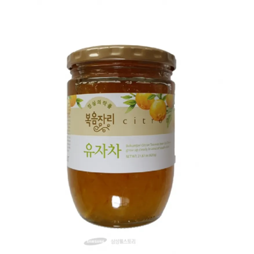 (16:30마감)유자차(복음자리/620G/EA/유자:국내산) 이미지