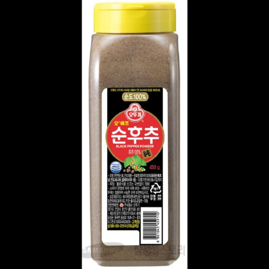 (16:30마감)오쉐프순후추(450G/EA/오뚜기) 이미지