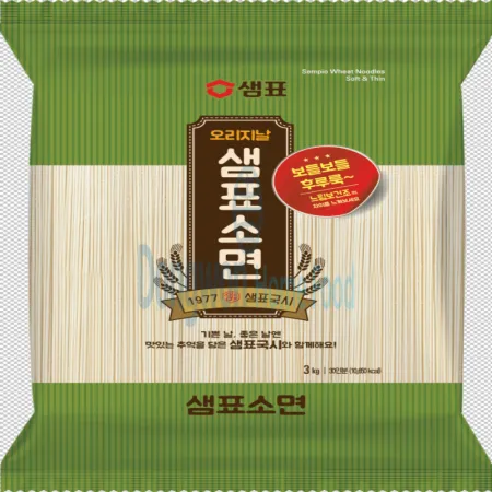 (16:30마감(D) 국수소면(샘표/3kg)EA 이미지