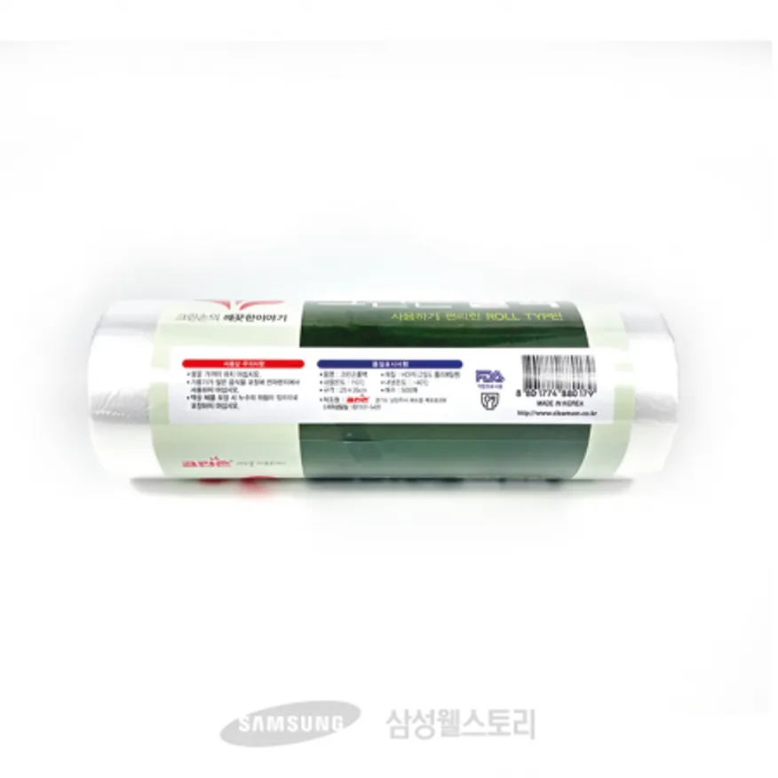(16:30마감)위생롤백,소,DC,크린손,W250mm,L350mm,500EA/PAC 이미지