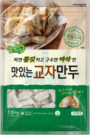(16:30마감(D) 교자만두(굿프랜즈/약100입/1.35KG)EA 이미지