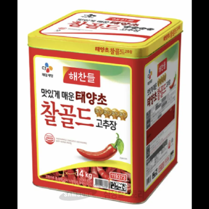 (16:30마감)찰골드고추장(해찬들/14KG/EA) 이미지