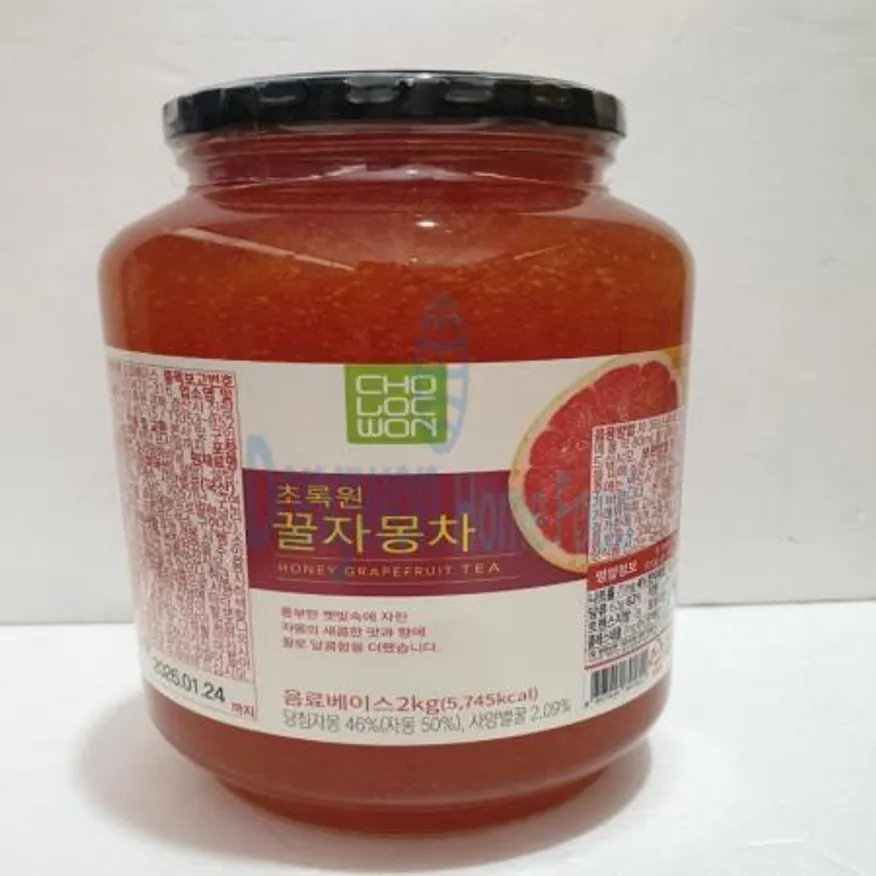 (16:30마감(D) 꿀자몽차(초록원/2kg)EA 이미지