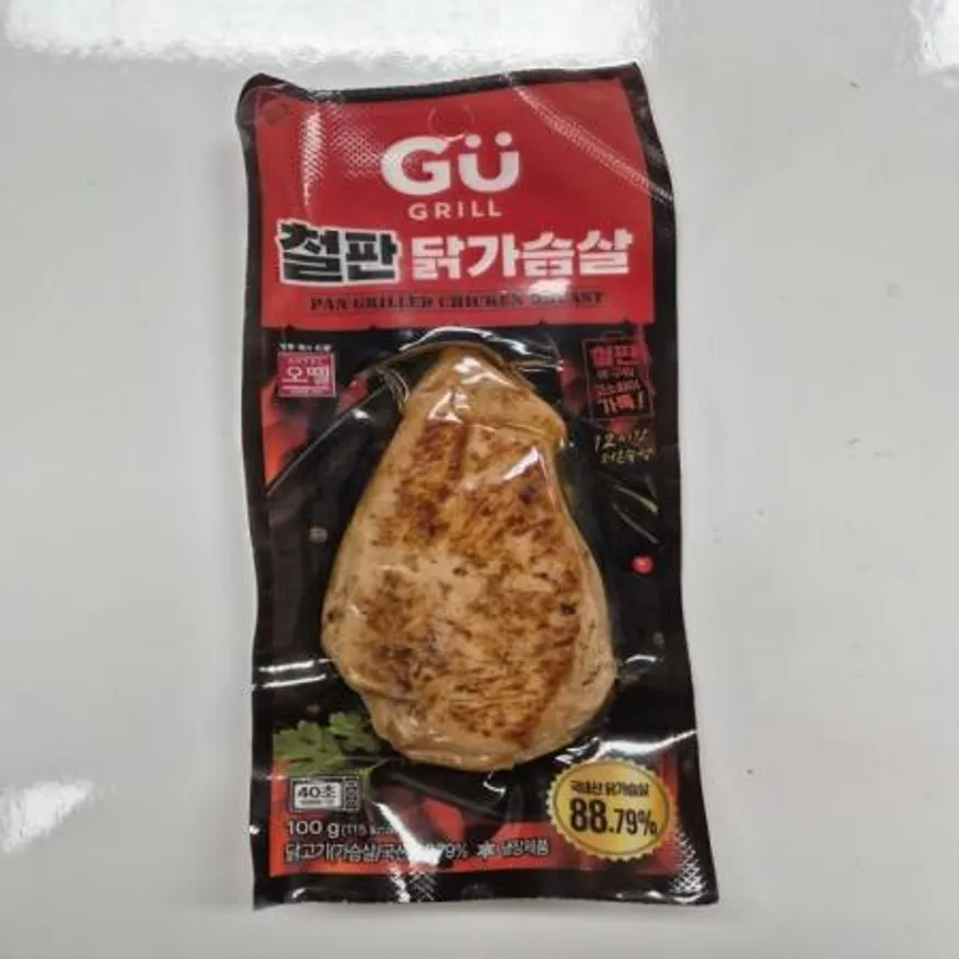 (16:30마감(D) 규그릴철판닭가슴살(오뗄/계육:국산/냉장/100g)EA 이미지