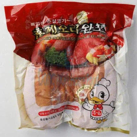(16:30마감(D) 훈제오리완포(중국산/세미원/냉동/900g)EA 이미지