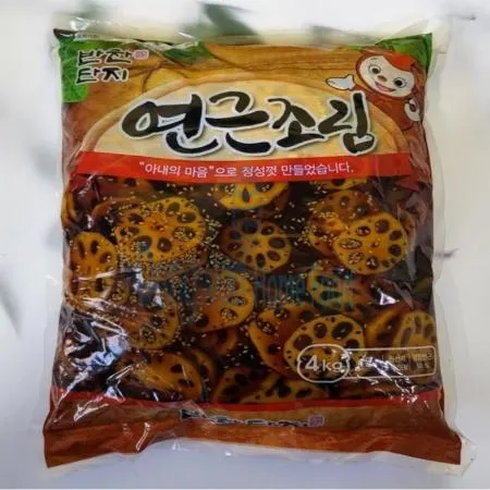 (16:30마감(D) 연근조림(중국완제/단지/4KG)EA 이미지
