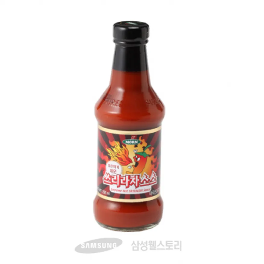 (16:30마감)HALAL화끈하게매운쓰리라차소스(295ML/EA/태국산/몬) 이미지