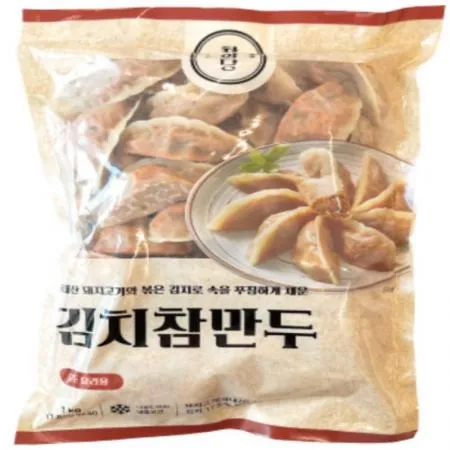 (16:30마감(D) 창화당김치참만두(딤섬/약40입/1KG)EA 이미지