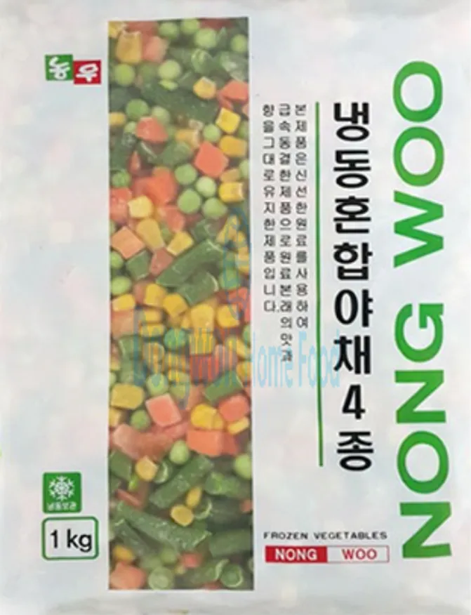 (16:30마감(D) 혼합야채4종(중국산/농우/냉동/외식용/1kg)EA 이미지