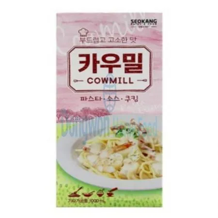 (16:30마감(D) 카우밀쿠킹크림(서강/식물성/무가당/1L)EA 이미지