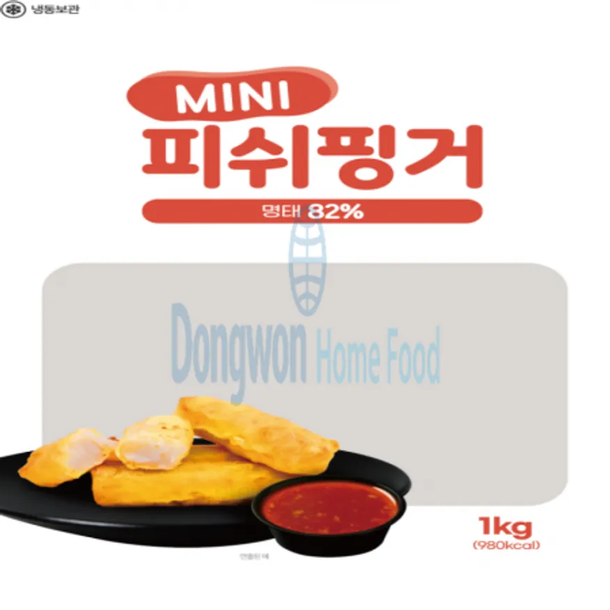 (16:30마감(D) 미니피쉬핑거(중국/명태82%/가토코/30G*30EA/900G)EA 이미지