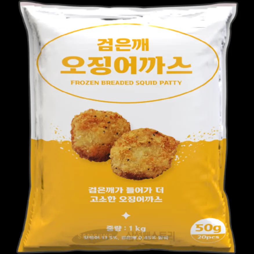 (16:30마감)검은깨오징어가스(아쿠아링크/1KG(50G*20EA)/PAC/중국산) 이미지