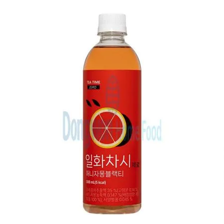 (16:30마감(D) 일화차시(일화/허니자몽블랙티/500ML*20EA)BOX 이미지