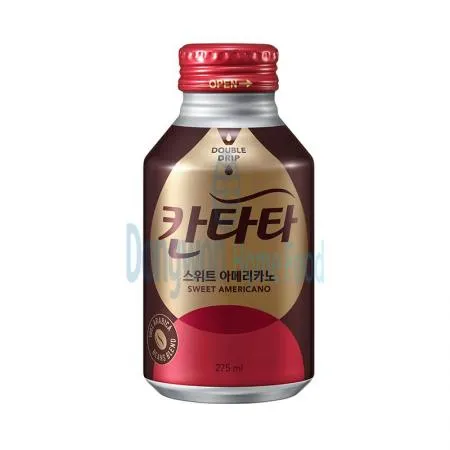 (16:30마감(D) 칸타타스위트아메리카노(롯데칠성/캔/275ML*6EA)BOX 이미지