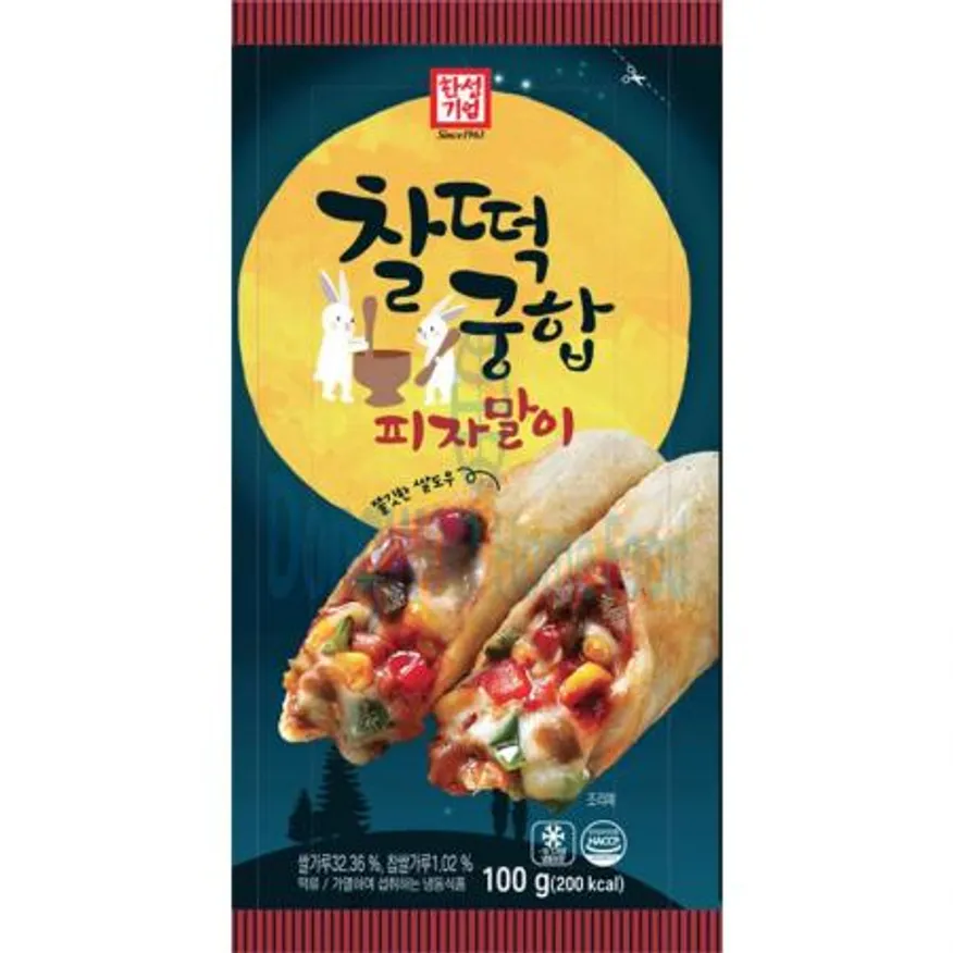 (16:30마감(D) 찰떡궁합피자말이(한성/냉동/100g)EA 이미지
