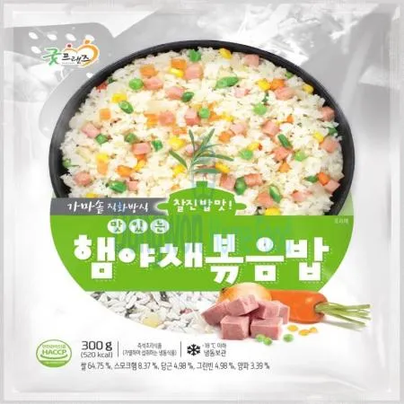 (16:30마감(D) 햄야채볶음밥(쌀:외국산/굿프랜즈/300G)EA 이미지
