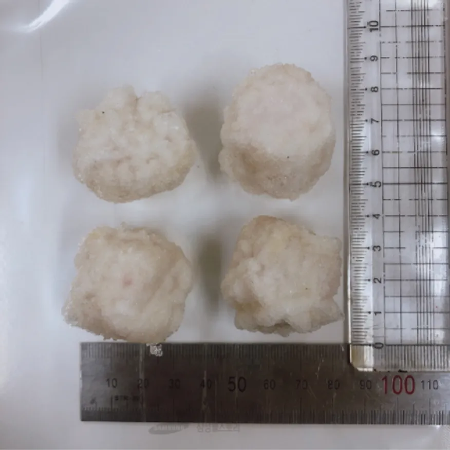 (16:30마감)목화솜탕수육(하늘/1KG(약18G*55EA)/PAC/돈등심:국산) 이미지