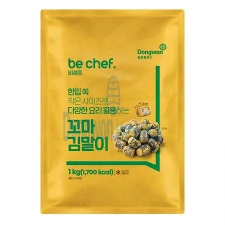 (16:30마감(D) be chef. 꼬마김말이(약3cm/1kg/동원홈푸드)EA 이미지