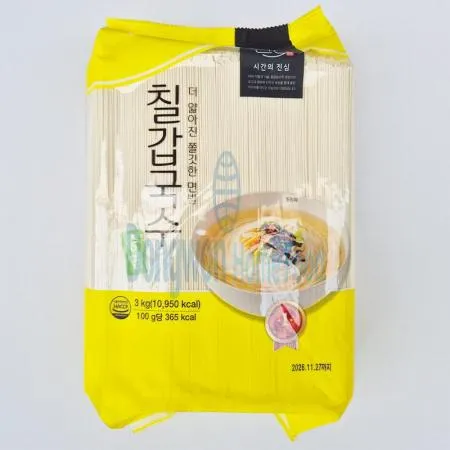 (16:30마감(D) 국수중면(칠갑/봉지/3kg)EA 이미지