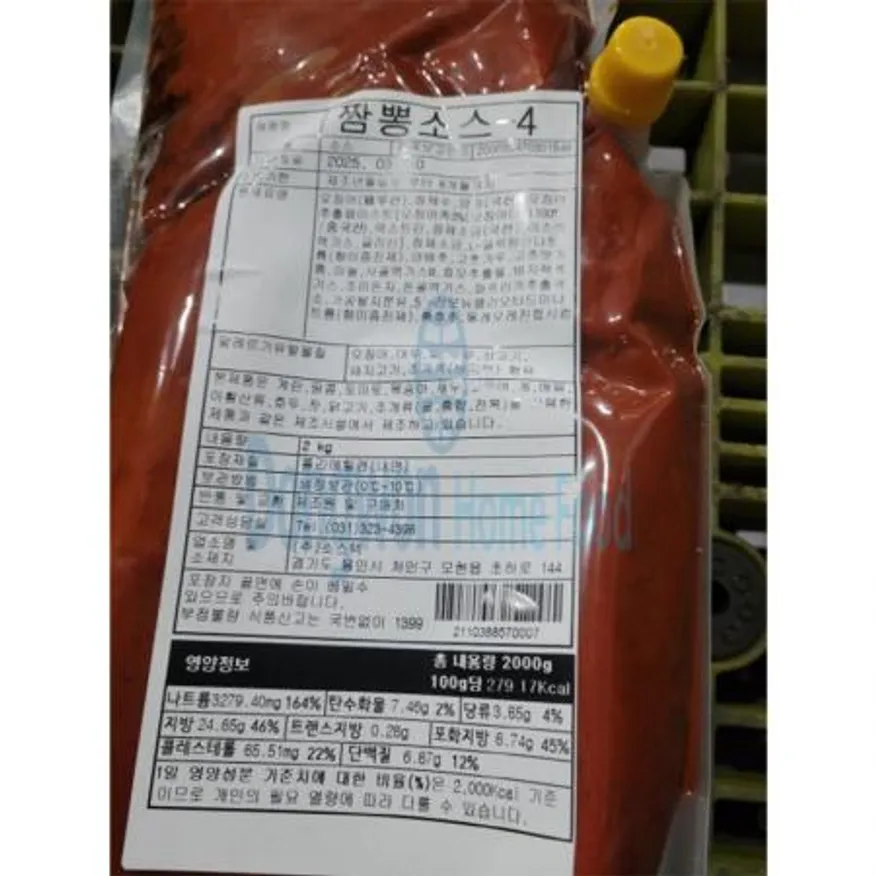 (16:30마감(D) 짬뽕소스(소스텍/2kg)EA 이미지