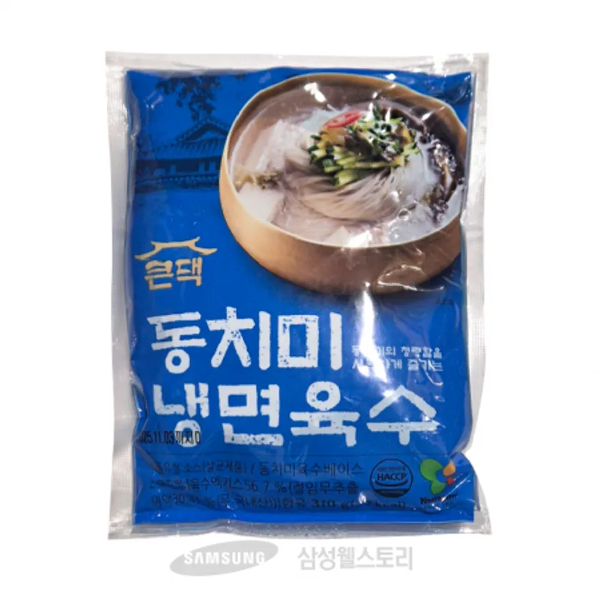 (16:30마감)동치미냉면육수,영미산업,9.3KG(310G*30EA)/BOX 이미지