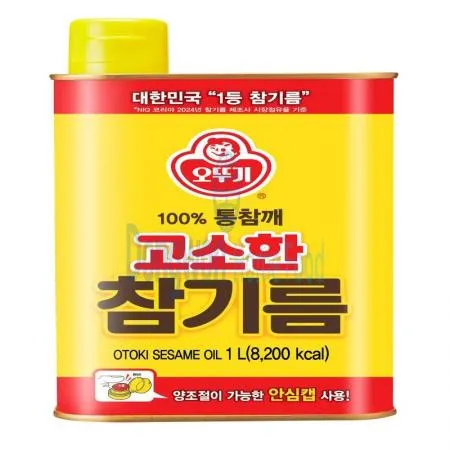 (16:30마감(D) 고소한참기름(오뚜기/1L)EA 이미지