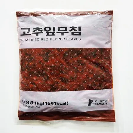 (16:30마감(D) 고추잎무침(중국/니시푸드/냉장/1kg)EA 이미지