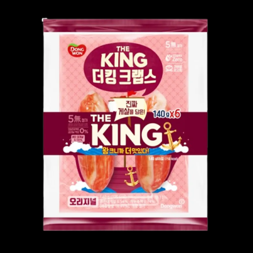 코스트코/동원 더킹 크랩스 140G x 6 이미지