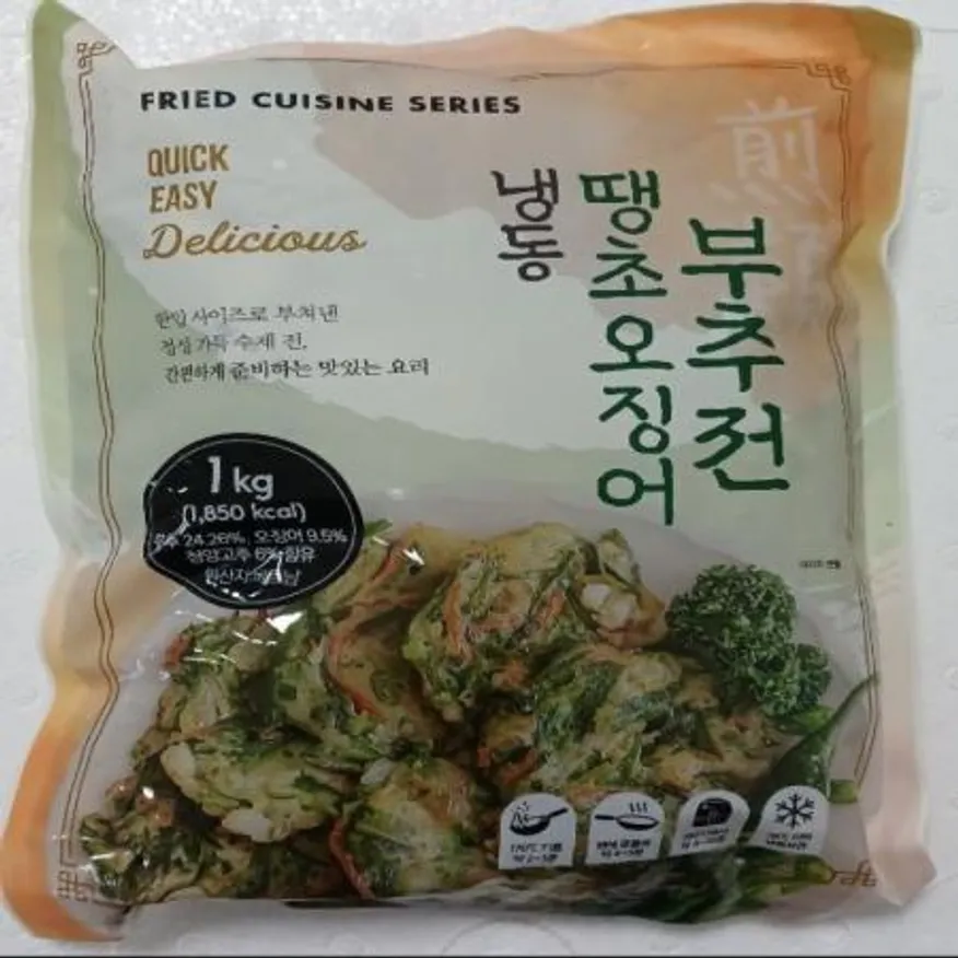 (16:30마감(D) 땡초오징어부추전(글로벌/냉동/1KG)EA 이미지