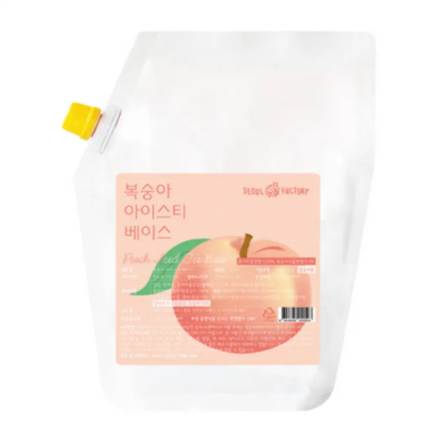 (16:30마감(D) 복숭아아이스티베이스(서울팩토리/2KG)EA 이미지