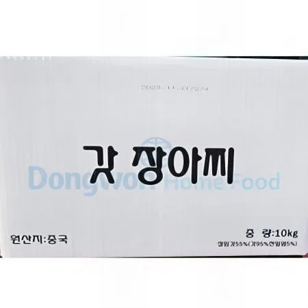 (16:30마감(D) 갓장아찌(중국산/강동/10KG)BOX 이미지