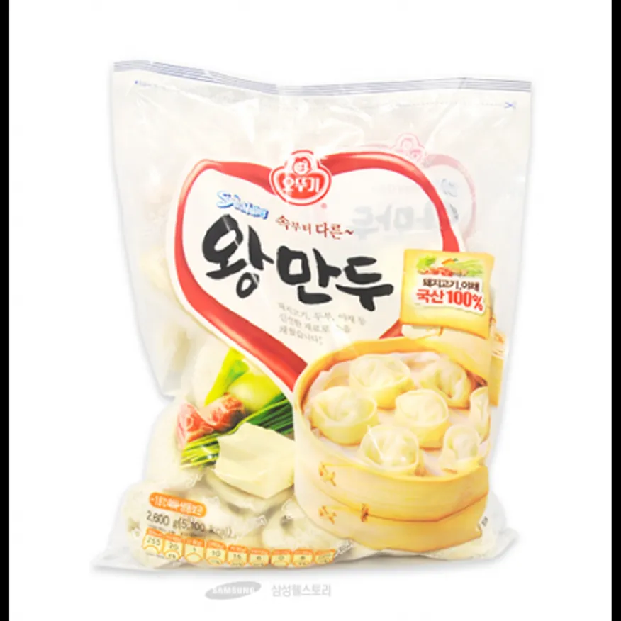 (16:30마감)(O)왕만두(오뚜기/2.6KG(52G*약50EA)/PAC/돈육:국내산) 이미지