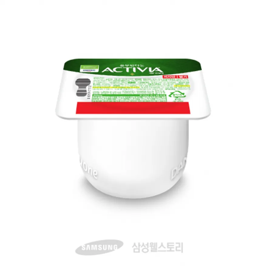 (16:30마감)떠먹는요구르트(80G/EA/다논/원유:국산/액티비아/딸기맛) 이미지