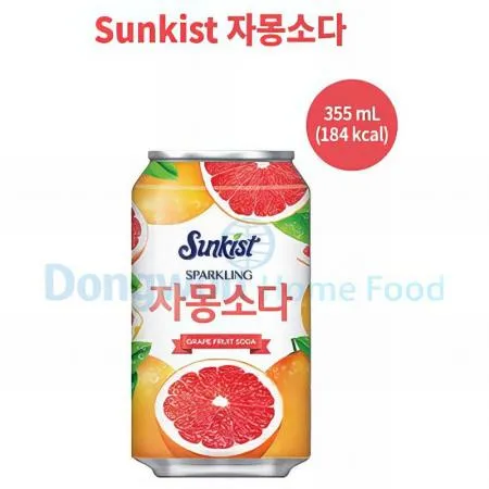 (16:30마감(D) 미닛메이드자몽에이드(해태/캔/355ML*24EA)BOX 이미지