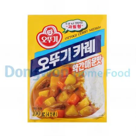 (16:30마감(D) 카레(오뚜기/약간매운맛/100g)EA 이미지