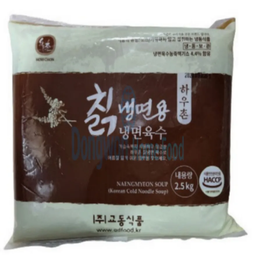 (16:30마감(D) 하우촌칡냉면육수(교동/2.5kg/교동)EA 이미지